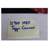 420ish 1980 Topps Commons