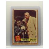 Babe Ruth Special 1962 Topps #144