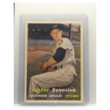 George Zuverink 1957 Topps