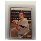 Gary Geiger 1962 Topps