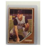 Tom Sturdivant 1962 Topps
