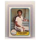 Harold Baines 1981 Fleer Rookie