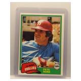 Pete Rose 1981 Topps