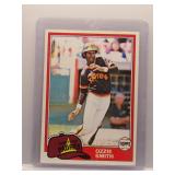 Ozzie Smith 1981 Topps
