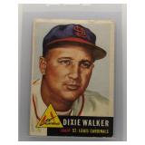 Dixie Walker 1953 Topps