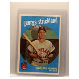 George Strickland 1959 Topps