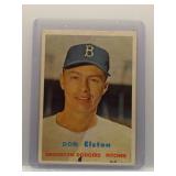 Don Elston 1957 Topps
