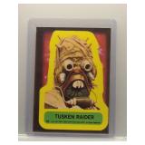 Tusken Raider 1977 Topps Star Wars Sticker
