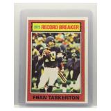 Fran Tarkenton 1976 Topps Record Breaker