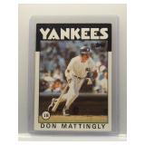 Don Mattingly 1986 Topps