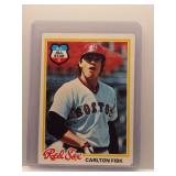 Carlton Fisk 1978 Topps All-Star