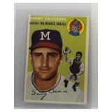 Sammy Calderbone 1954 Topps