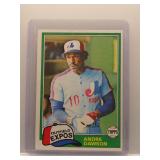 Andre Dawson 1981 Topps