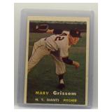 Marv Grissom 1957 Topps