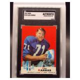 Alex Karras 1969 Topps SGC Authentic