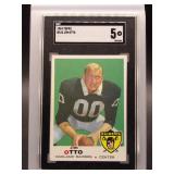 Jim Otto 1969 Topps SGC 5