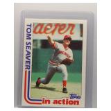 Tom Seaver 1982 Topps In Action