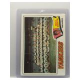 New York Yankees 1977 Topps