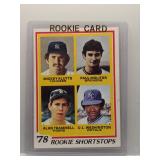 Paul Molitor 1978 Topps Rookie Shortstops