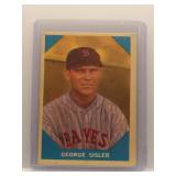 George Sisler 1960 Fleer