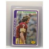 Joe Theisman 1978 Topps