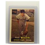 Paul Foytack 1957 Topps