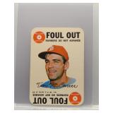 Tim McCarver Foul Out 1968 Topps Game