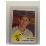 Ron Hansen 1963 Fleer