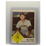 Billy O'Dell 1963 Fleer