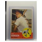 Ron Hansen 1963 Topps