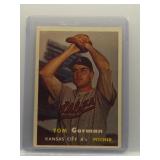 Tom Gorman 1957 Topps