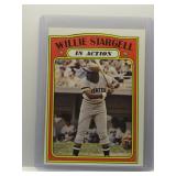 Willie Stargell 1972 Topps In Action