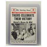 1969 Topps World Series Tigers Victory