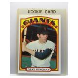 Dave Kingman 1972 Topps Rookie