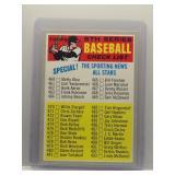 1970 Topps 5th Series Checklist