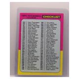 1975 Topps Checklist 529-660