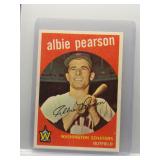 Albie Pearson 1959 Topps