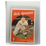 Dick Donovan 1959 Topps