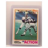 Lawrence Taylor 1982 Topps In Action Rookie