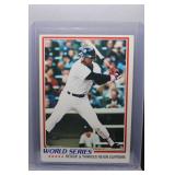 1978 Topps Reggie Jackson WS card