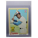 1978 Topps Andrew Dawson All Star Rookie Card