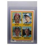 1978 Topps Dale Murphy Parrish Rookie Card