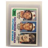 Cal Ripken Jr. 1982 Topps Rookie