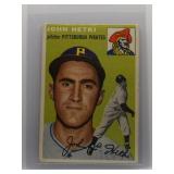 John Hetki 1954 Topps