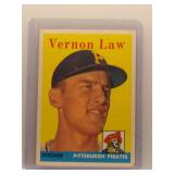 Vernon Law 1958 Topps