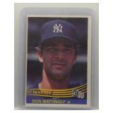 Don Mattingly 1984 Donruss Rookie