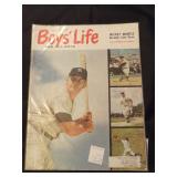 Mickey Mantle 1959 Boys Life Magazine