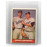 Sandy Koufax & Johnny Podres 1961 Topps