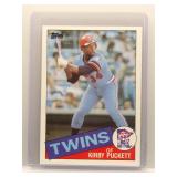 Kirby Puckett 1985 Topps Rookie