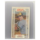 Robin Yount 1983 Kelloggs